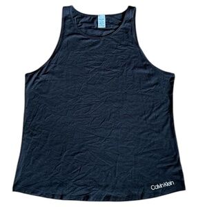 Calvin Klein Sleepwear Tank – Dark Gray Ultra Soft Lounge Top